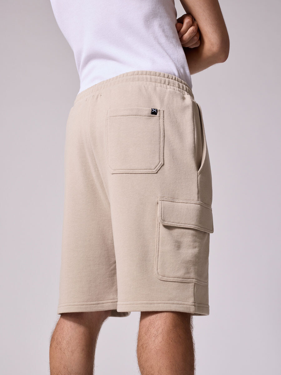 BERMUDA FELPA ELISO DIXIE Beige