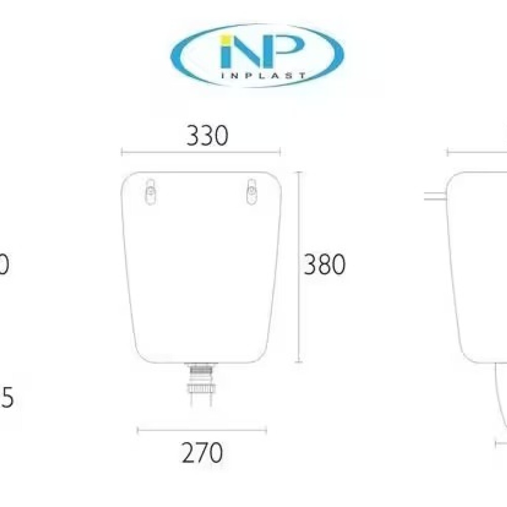 Cisterna Exterior eco dual Inplast Cisterna Exterior Eco Dual Inplast