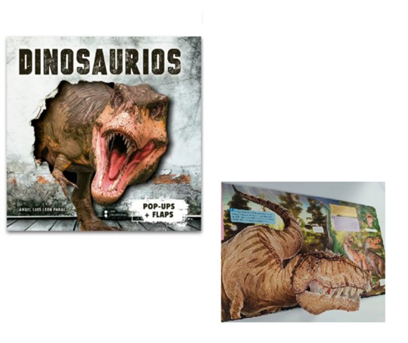 Libro Pop Interactivo Dinosaurios 
