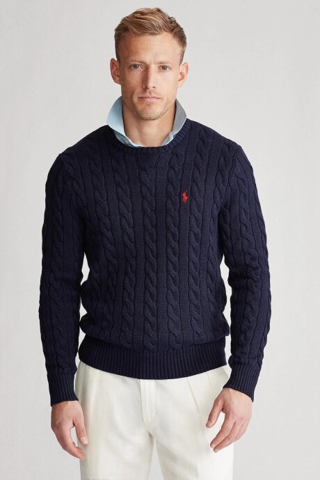 Sweater Crew Polo Ralph Lauren Azul marino