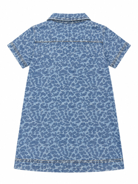 VESTIDO RAMONA KIDS AZUL.