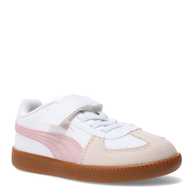 Championes de Niños Puma Club Lt Ac+Ps Blanco - Rosado