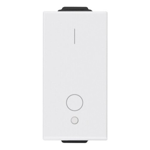 MODULO INTERRUPTOR BIPOLAR 16A 250V BLANCO NEVE UP MODULO INTERRUPTOR BIPOLAR 16A 250V BLANCO NEVE UP