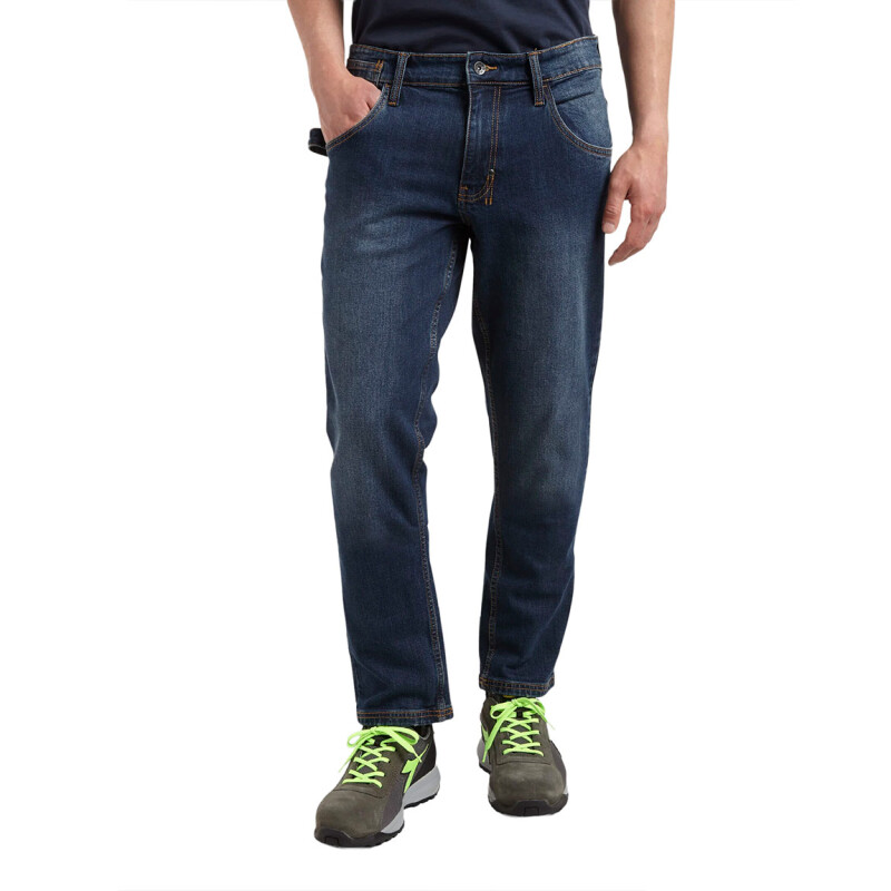 Pantalón Jean Hombre Diadora Gris Oscuro