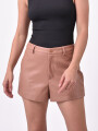 SHORT YONE MARRON MEDIO
