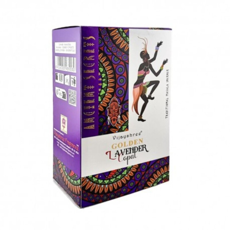 VARITAS VIJAYSHREE CAJA DE MASALA - SECRETOS ANTIGUOS X12 Lavanda/copal