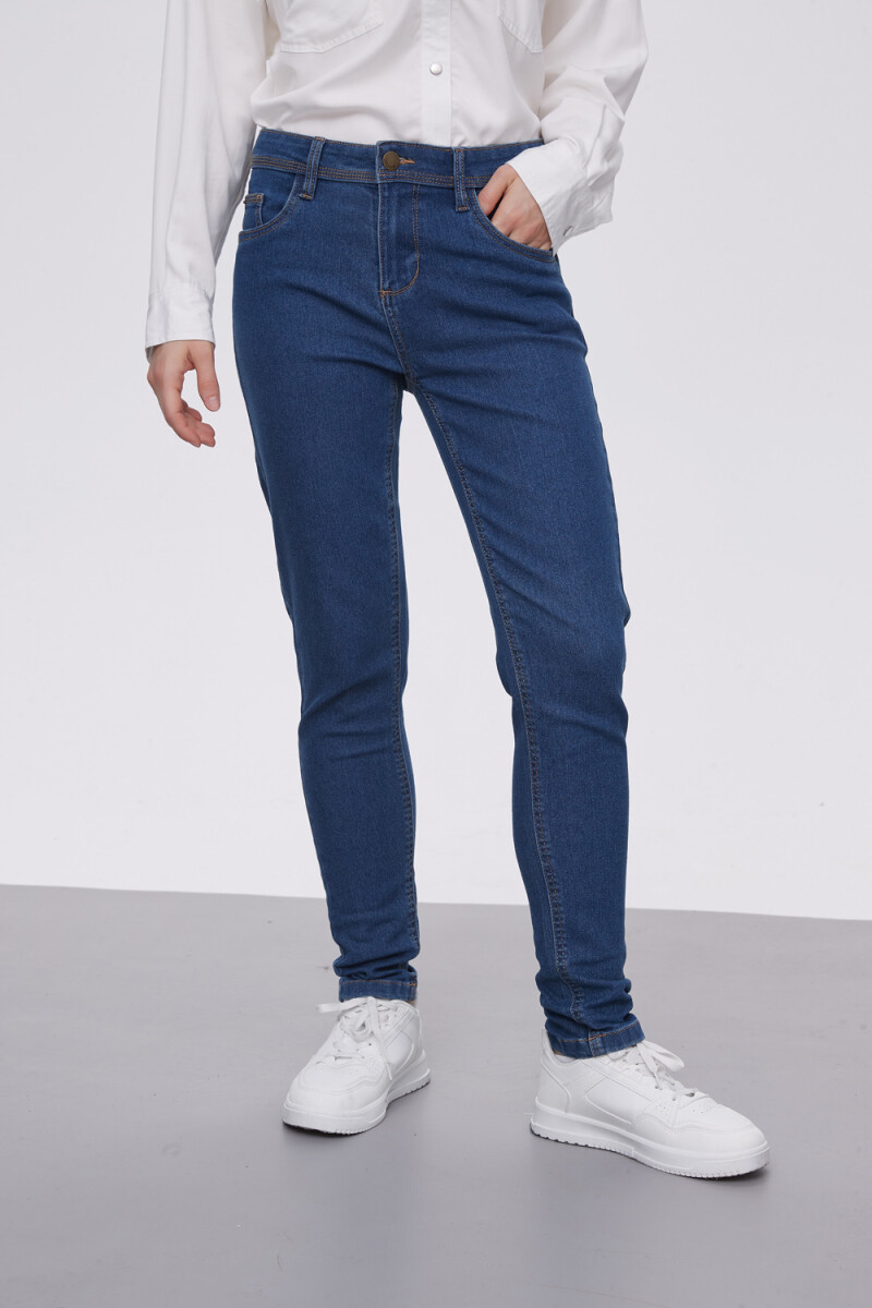 Pantalon Pinawa - Azul Medio 