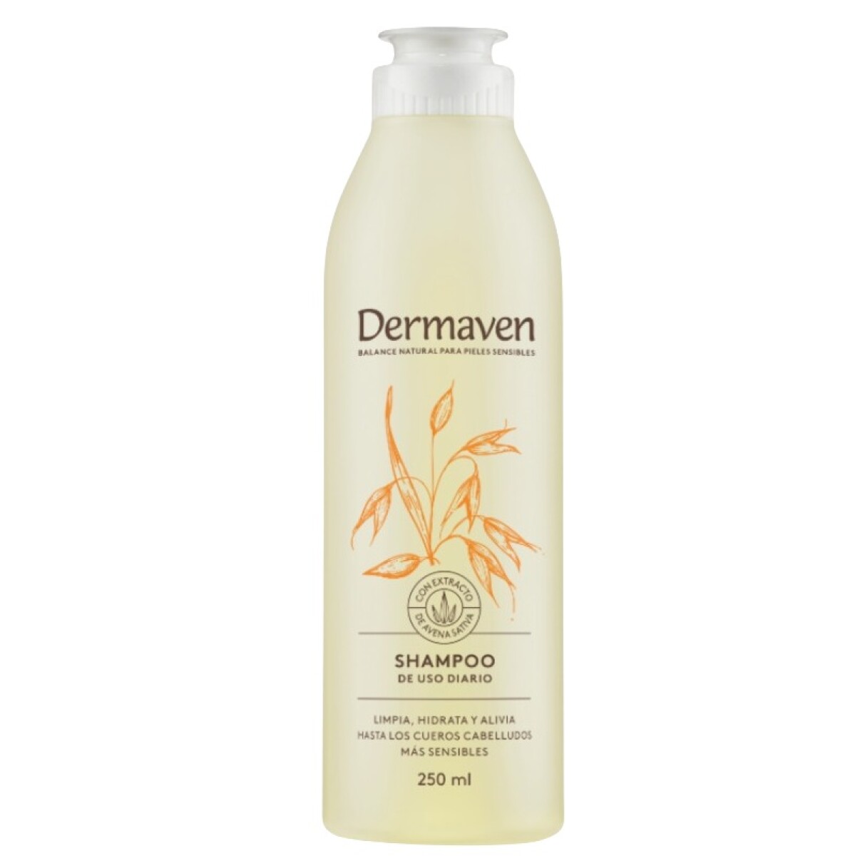 Shampoo Hidratante Y Emoliente Dermaven 250 Ml. 