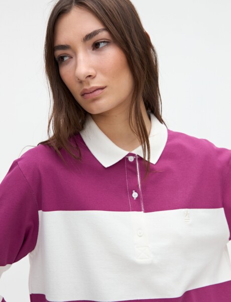 Remera polo Naia Off white