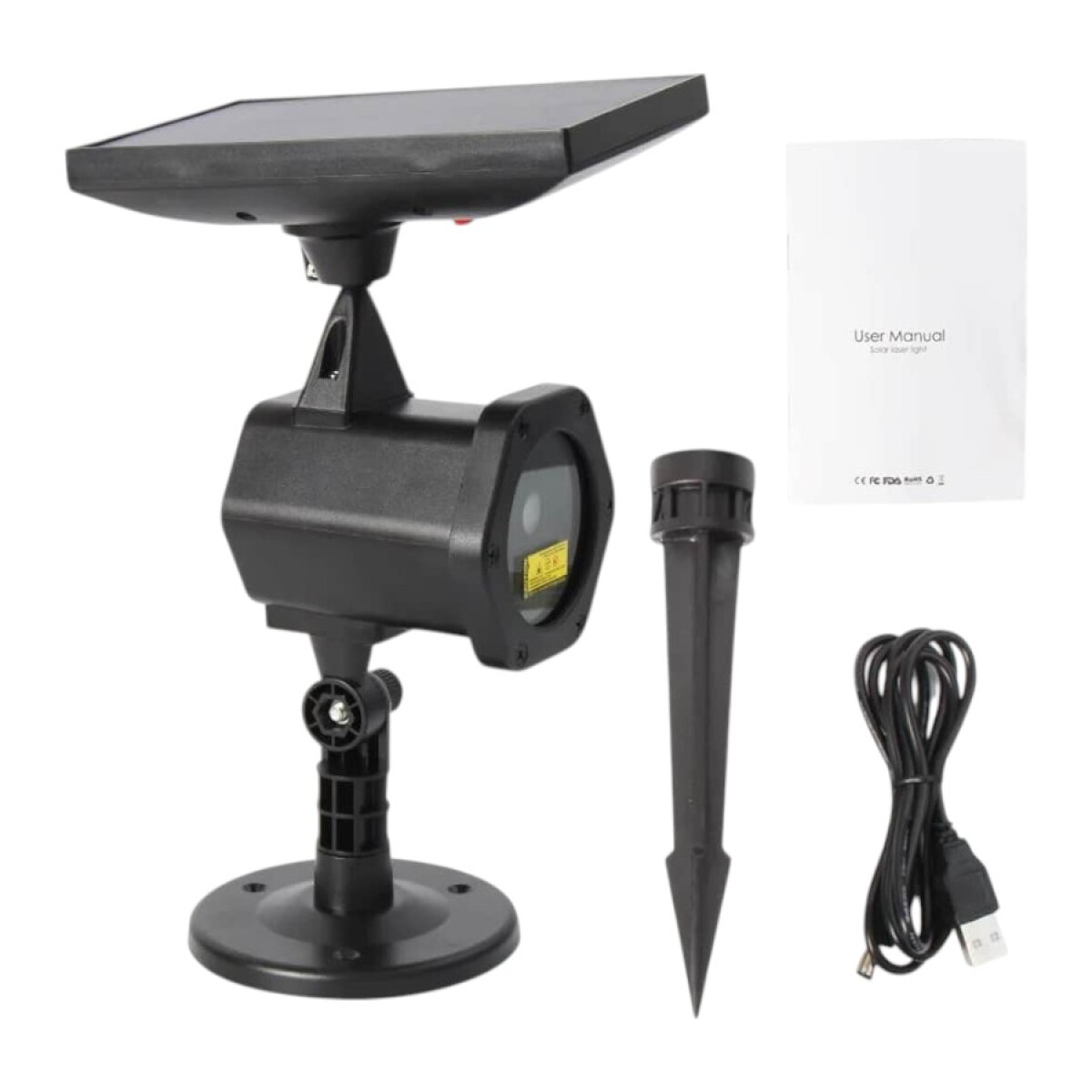 Foco solar láser Stars rojo y verde 