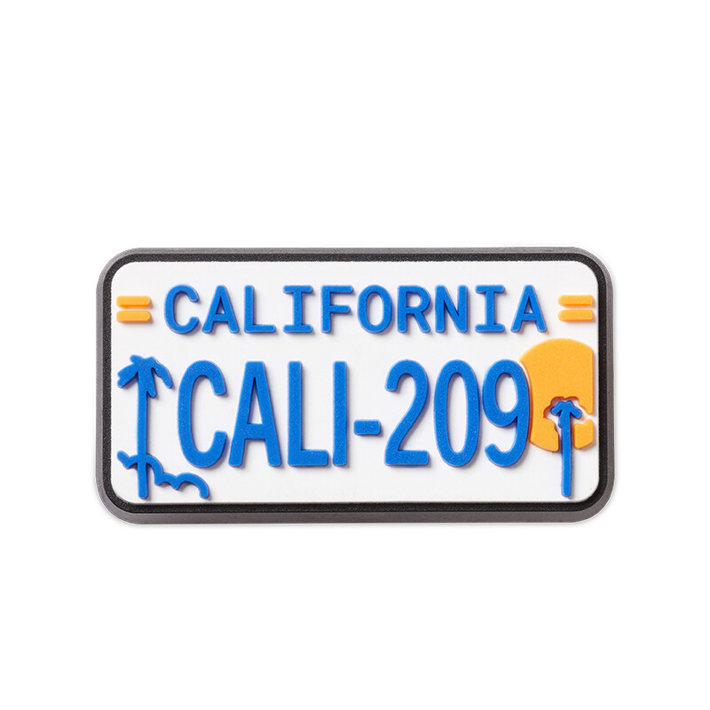 Jibbitz™ Charm California License Plate Multicolor