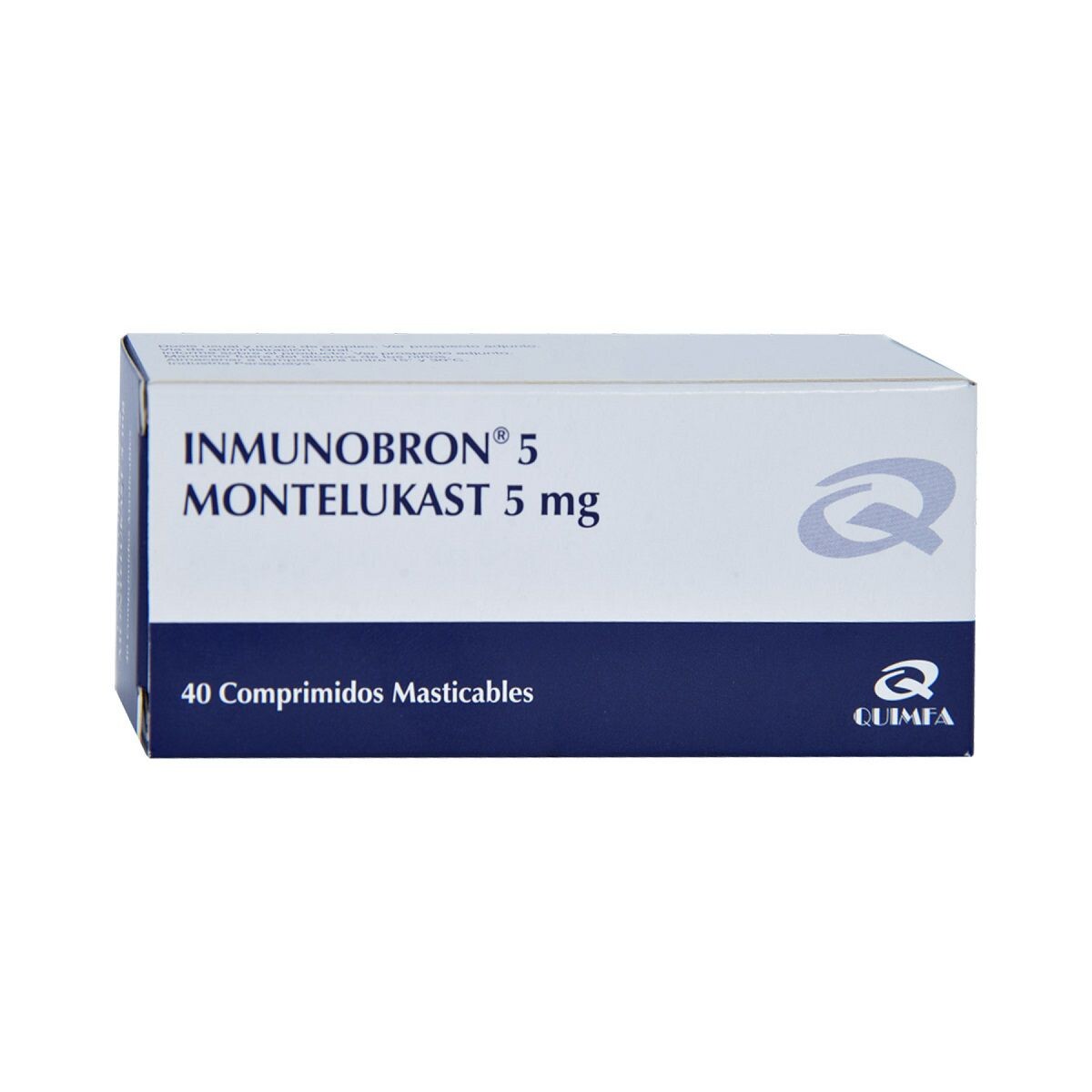 INMUNOBRON 5 MG.MAST. CJ X 40 COMPRIMIDO 