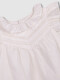 Conjunto De Blusa, Papa Paña Y Capota Blanco Roto