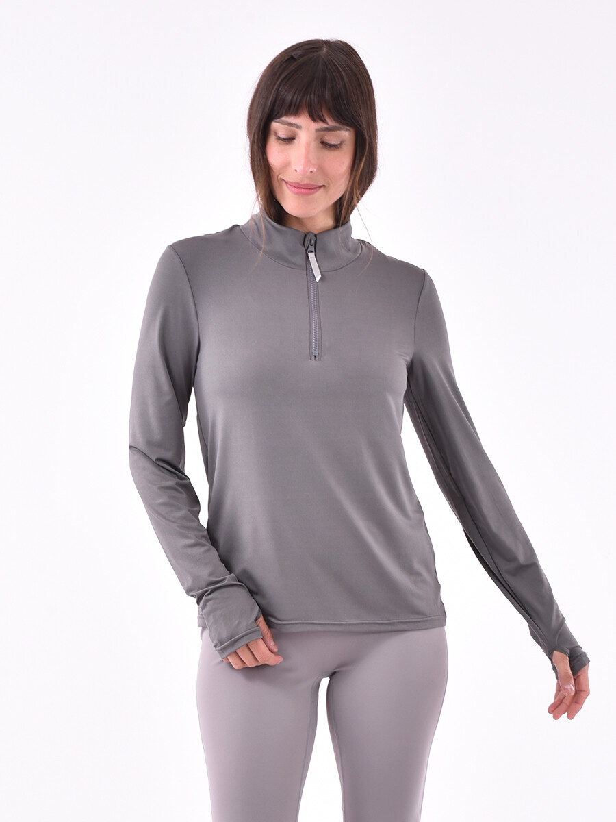 REMERA ANIANCE - GRIS OSCURO 