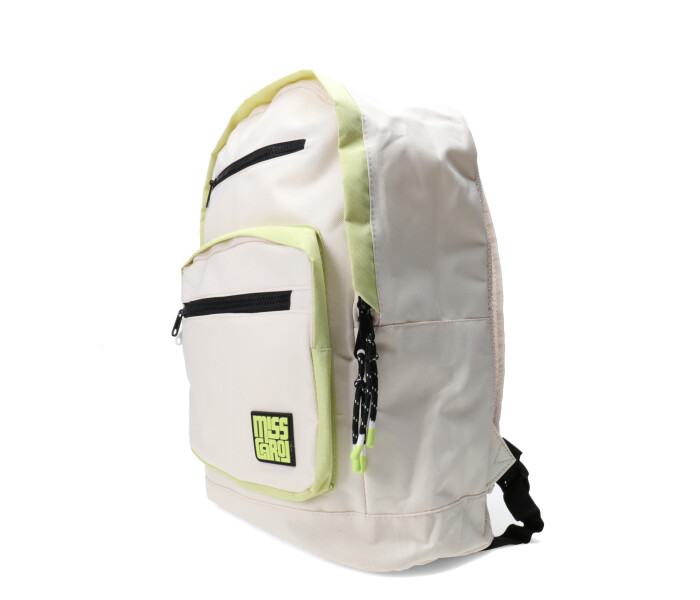 Mochila CROSSING con logo en color Off White