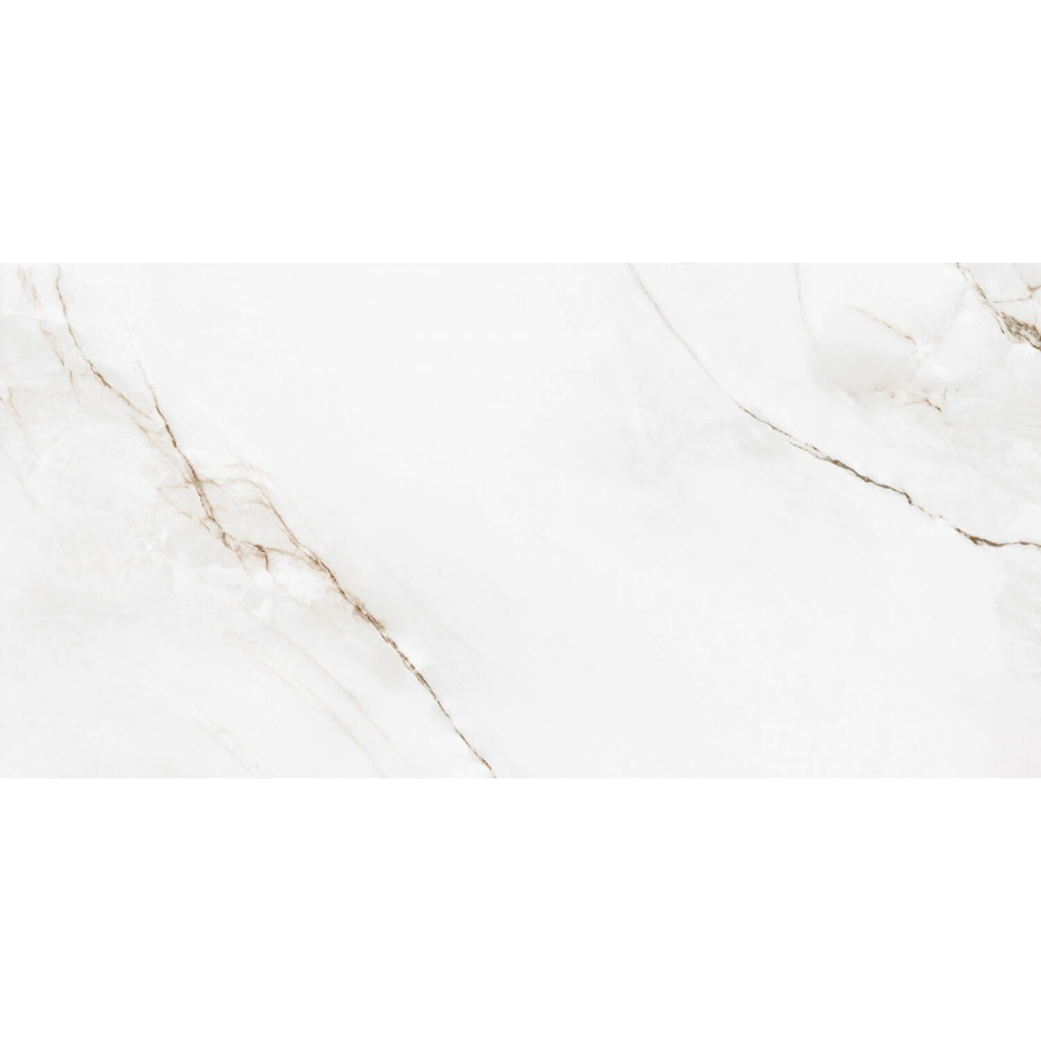 Porcelanato Branco Parana Esmaltado Polido 
