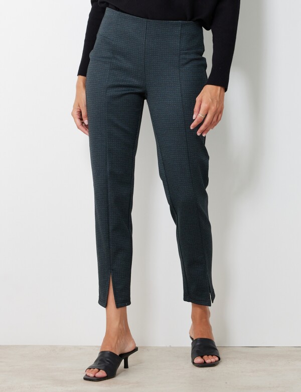 Pantalón Cuadrillé MULTI/PETROLEO