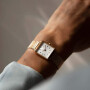 Reloj ROSEFIELD QMWMRG-Q040 The Boxy XS Acero Oro Rosa 0