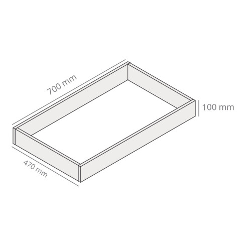 Zócalo MDF Cocina 70x10cm para series Condessa y Simone Mendes GAMAS DE BEIGE