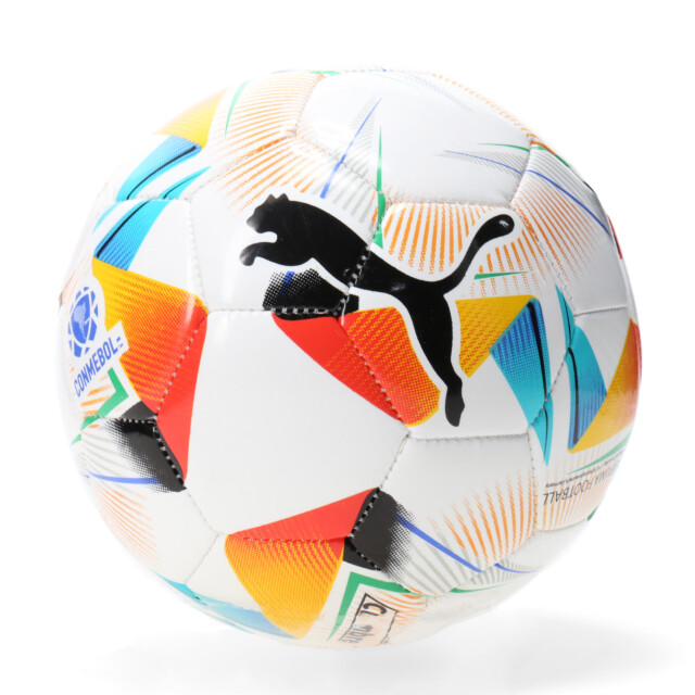 Mini Pelota Puma Cumbre Conmebol Libertador 2024 Blanco - Multicolor