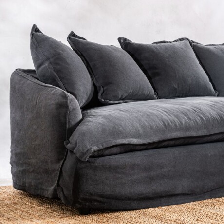 Sillón Savena 3 Cuerpos Negro U