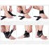 Tobillera Ajustable En Neopreno Minimiza Riesgo De Lesion Variante Talla M
