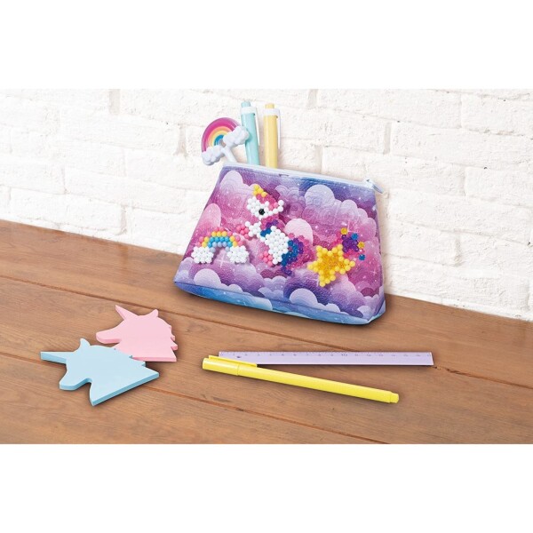 Juego Aquabeads Para Decorar Bolso Unicornio Juguete 500 Pcs Juego Aquabeads Para Decorar Bolso Unicornio Juguete 500 Pcs