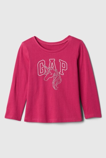 Remera Gráfico Toddler Niña Vivacious Pink 19-2045