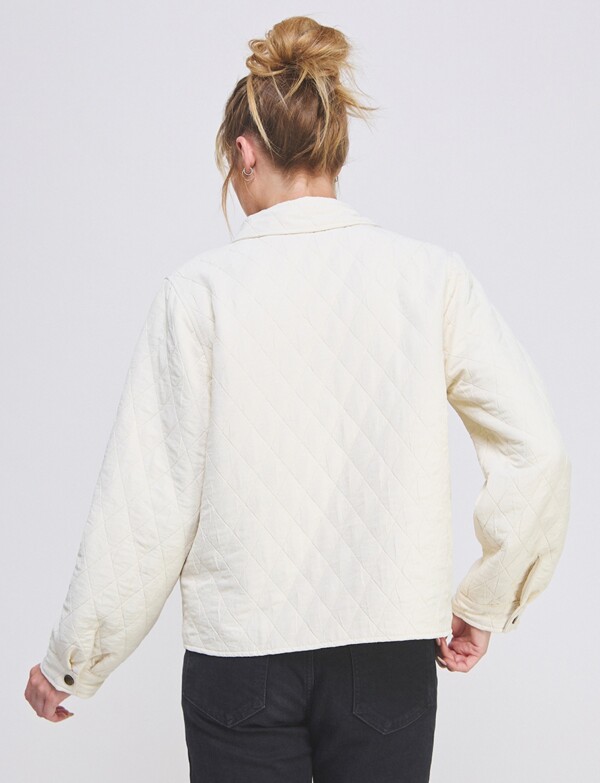 Chaqueta Capitoneada CRUDO