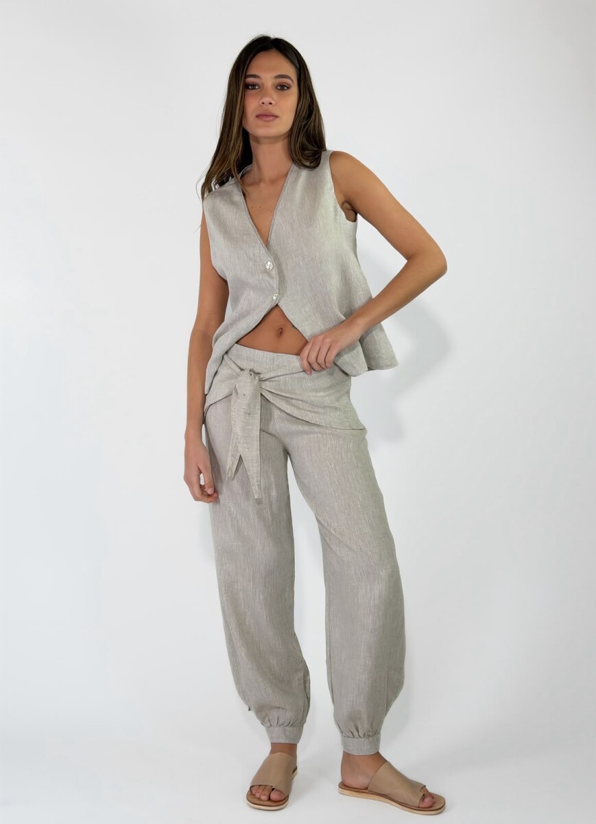 PANTALON KAORI - CRUDO 