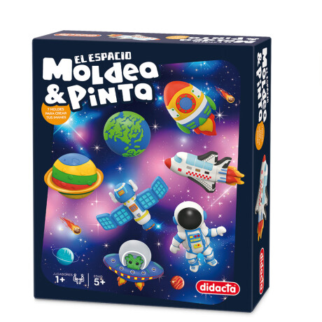 Juego Infantil Moldea y Pinta Espacio 001