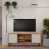 LINEA- RACK PORTO PARA TV 70" NATURE OFF WHITE LINEA- RACK PORTO PARA TV 70" NATURE OFF WHITE