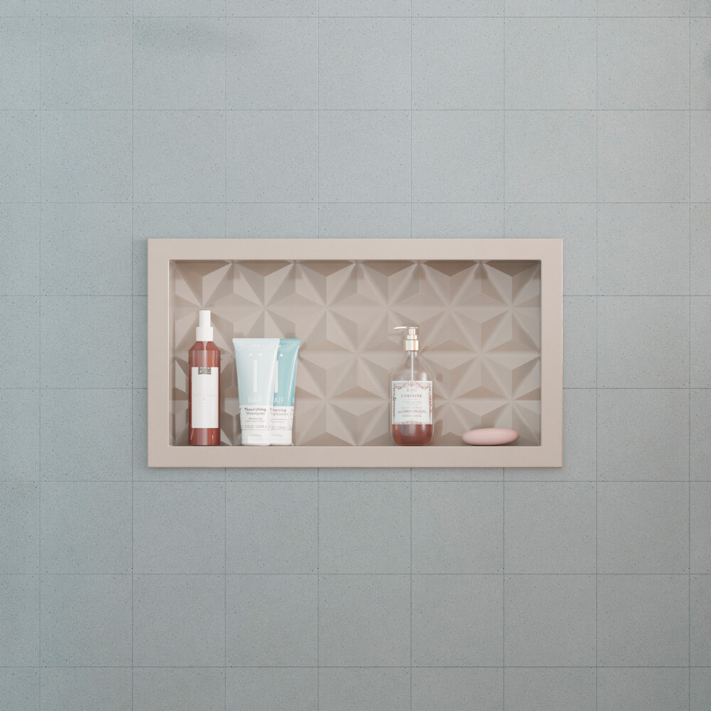 ESTANTE P/EMPOTRAR MARMOL SINTETÉTICO 60x30 CM COLOR BEIGE Estante P/empotrar Marmol Sintetético 60x30 Cm Color Beige