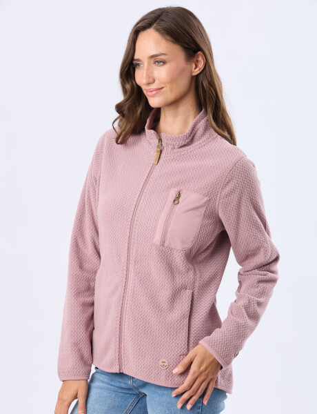 CAMPERA DE MICROPOLAR Rosa