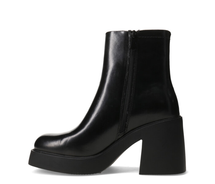 Bota PULSE con taco medio Black