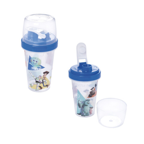 Vaso Milk Shake con Tapa Pixar 320 ml U