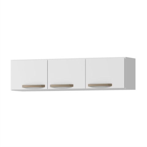 [ OUTLET ] Aéreo Alacena Modular Tres Puertas Asas Polipropileno MX - MDP BLANCO [ MUEBLE ARMADO - SOLO RETIRO ] [ OUTLET ] Aéreo Alacena Modular Tres Puertas Asas Polipropileno MX - MDP BLANCO [ MUEBLE ARMADO - SOLO RETIRO ]