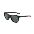 INVU A2211A Satin Black/Red Floating Polarized Invu A2211a Satin Black/red Floating Polarized