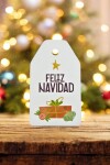 Tag colgante navidad 5x8,5 cm DISEÑO 4