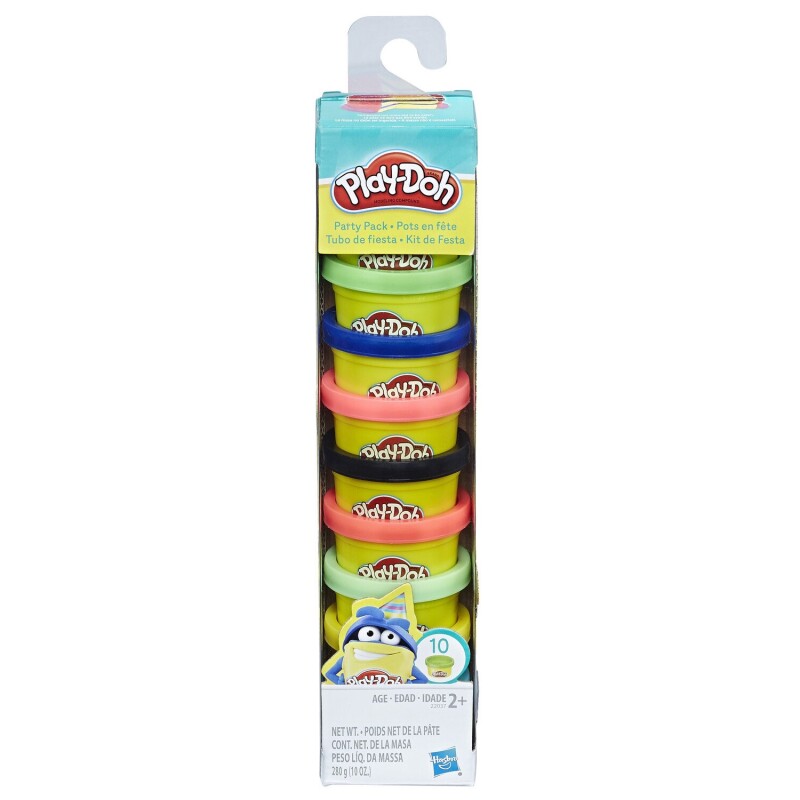 Set de 10 minilatas Play Doh 28gr c/1 Set de 10 minilatas Play Doh 28gr c/1