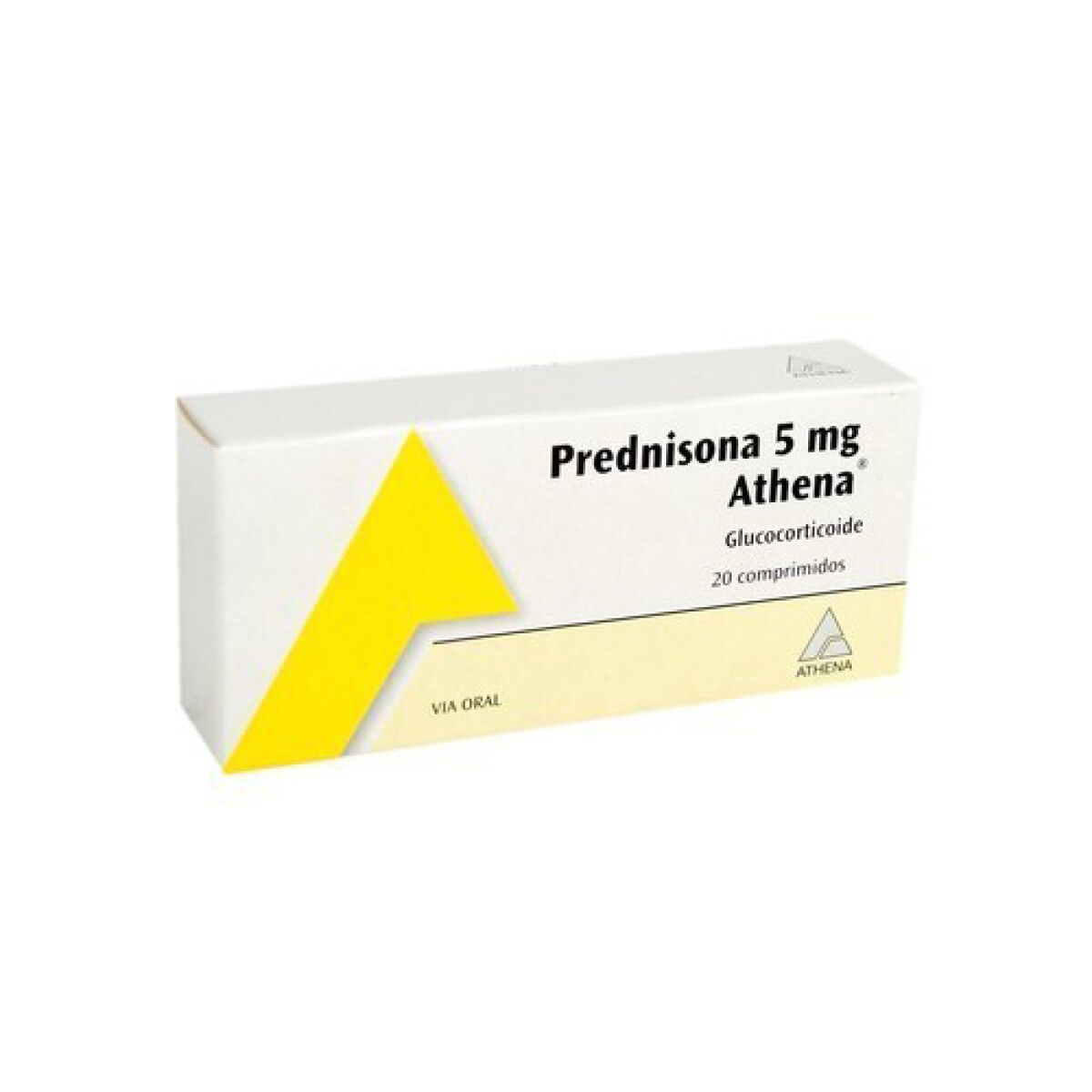 Prednisona Athena 5mg 20 Comprimidos 