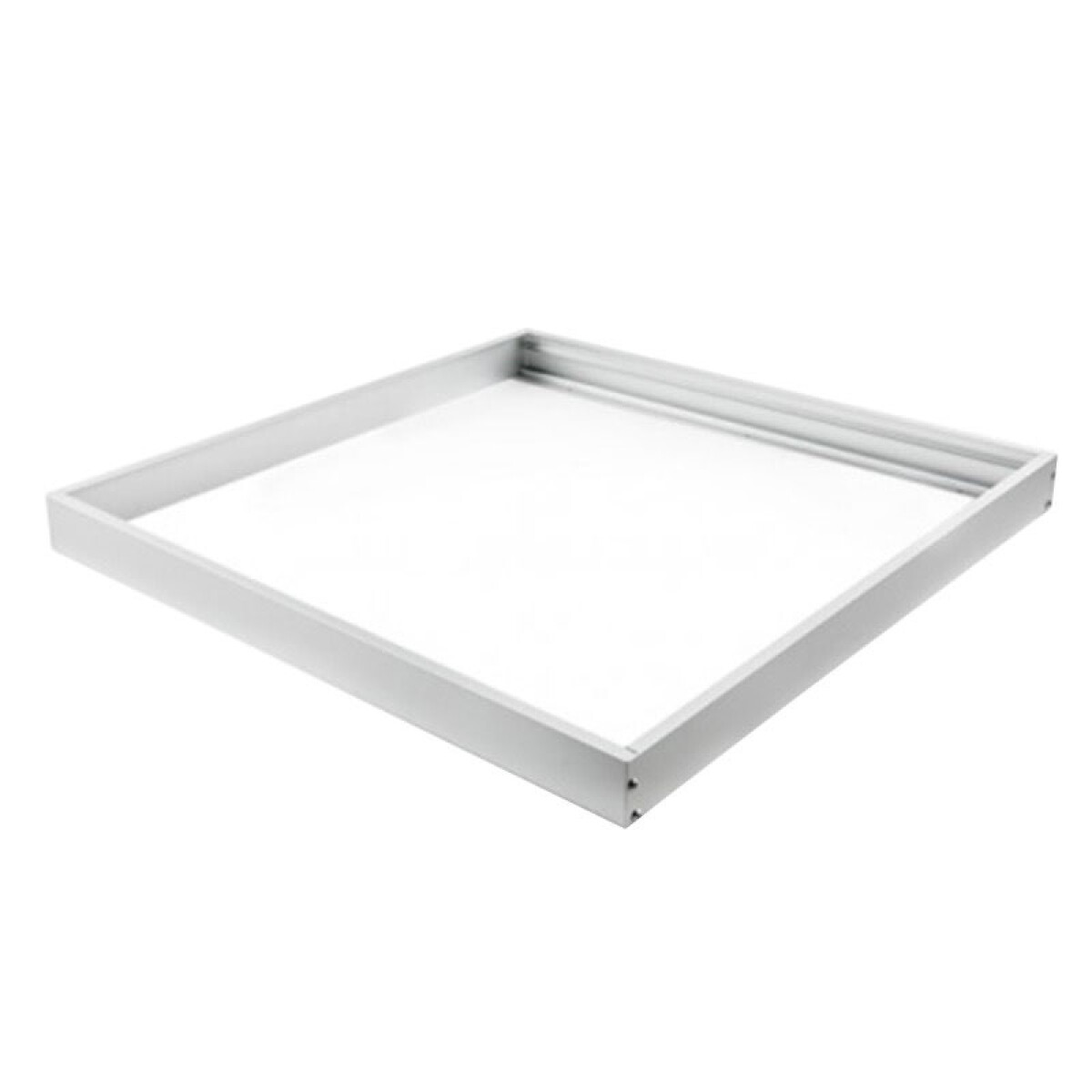 Marco alto blanco p/adosar panel LED 605x605x50mm - IX2242 