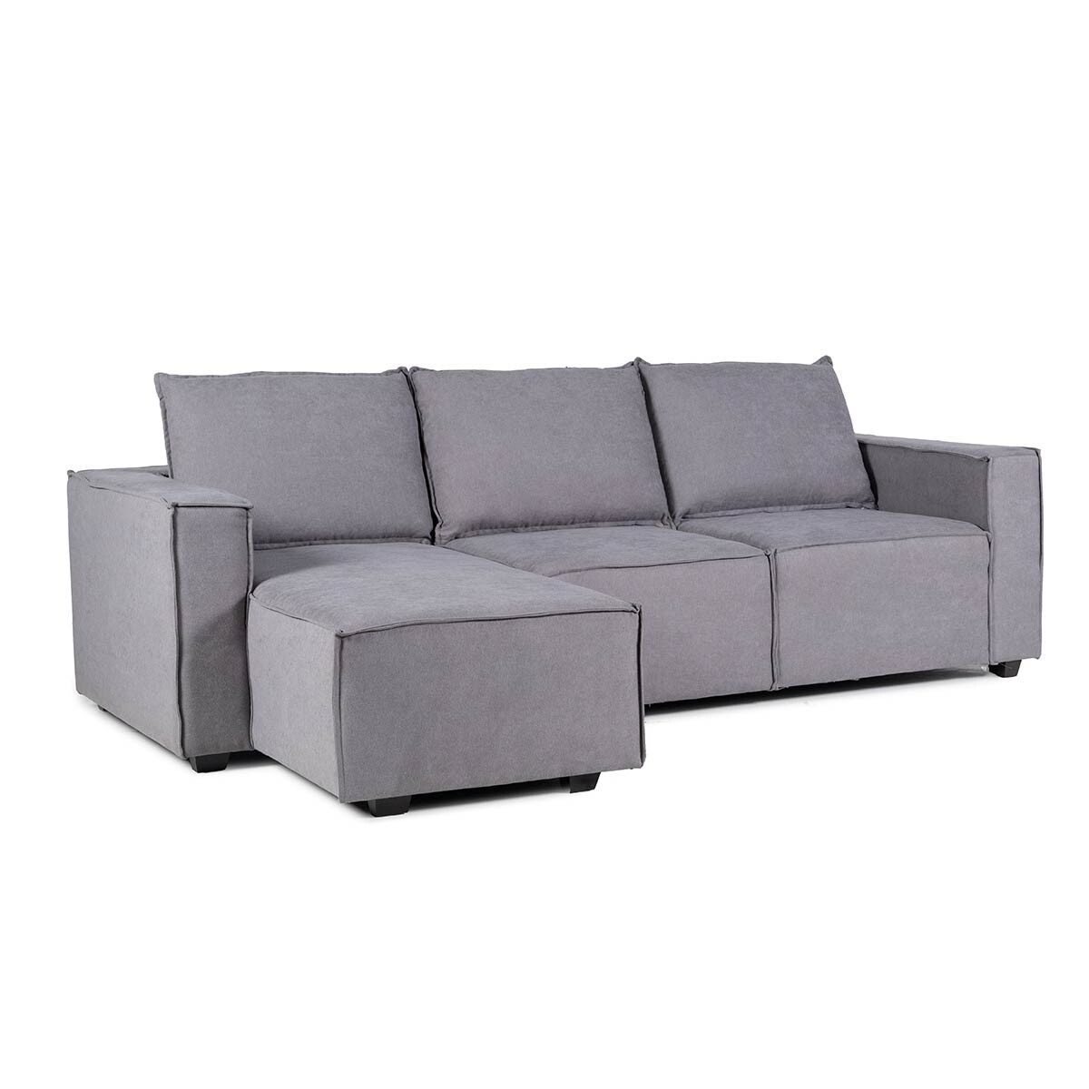 Rinconera Urban - Tela Microfibra - Chaise Izquierdo - 12060 (Cemento) 