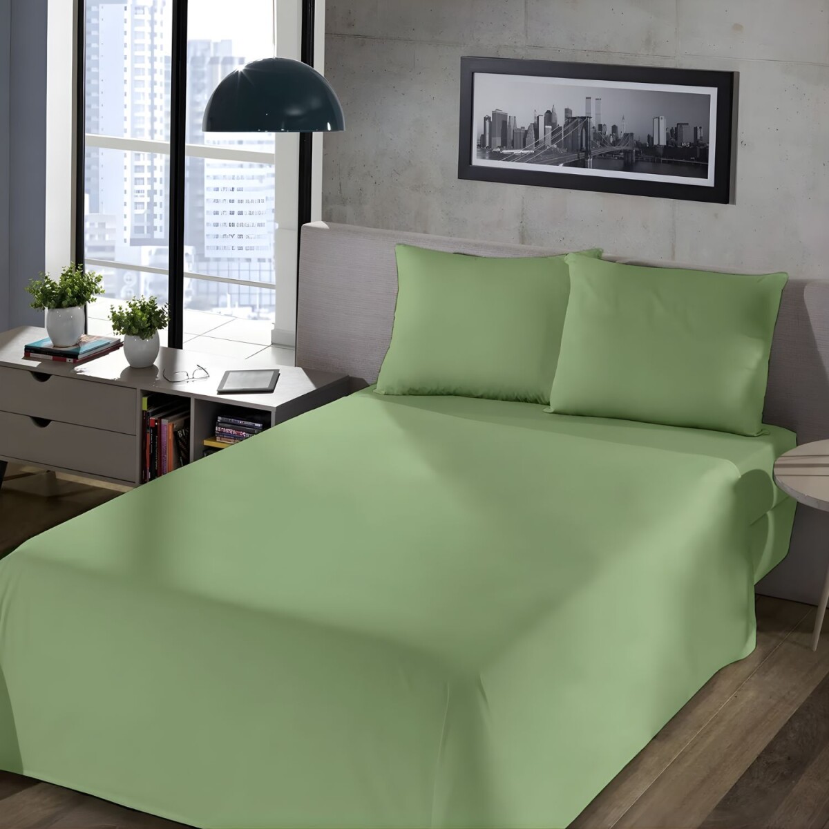 Juego Sábanas Richmond House 1 Plaza Y Media - Lisa Jade 