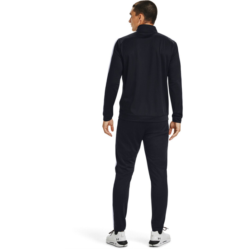 UA Rival Knit Track Suit-BLU BLK-001