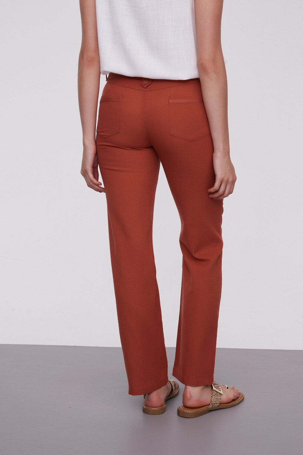 Pantalon Luca Terracota