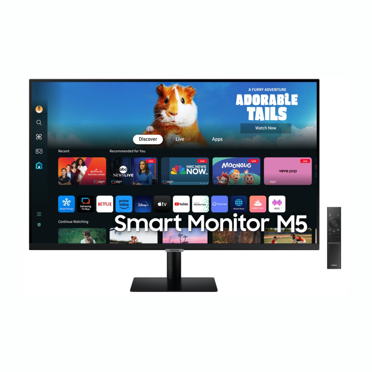 Monitor Smart SAMSUNG M5 LS32DM500ENXGO 32' FHD 60Hz VA 