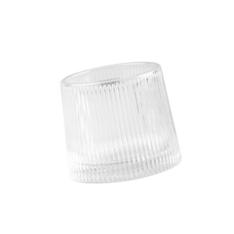 SET 6 PCS VASO TRANSPARENTE VIDRIO 1988-17