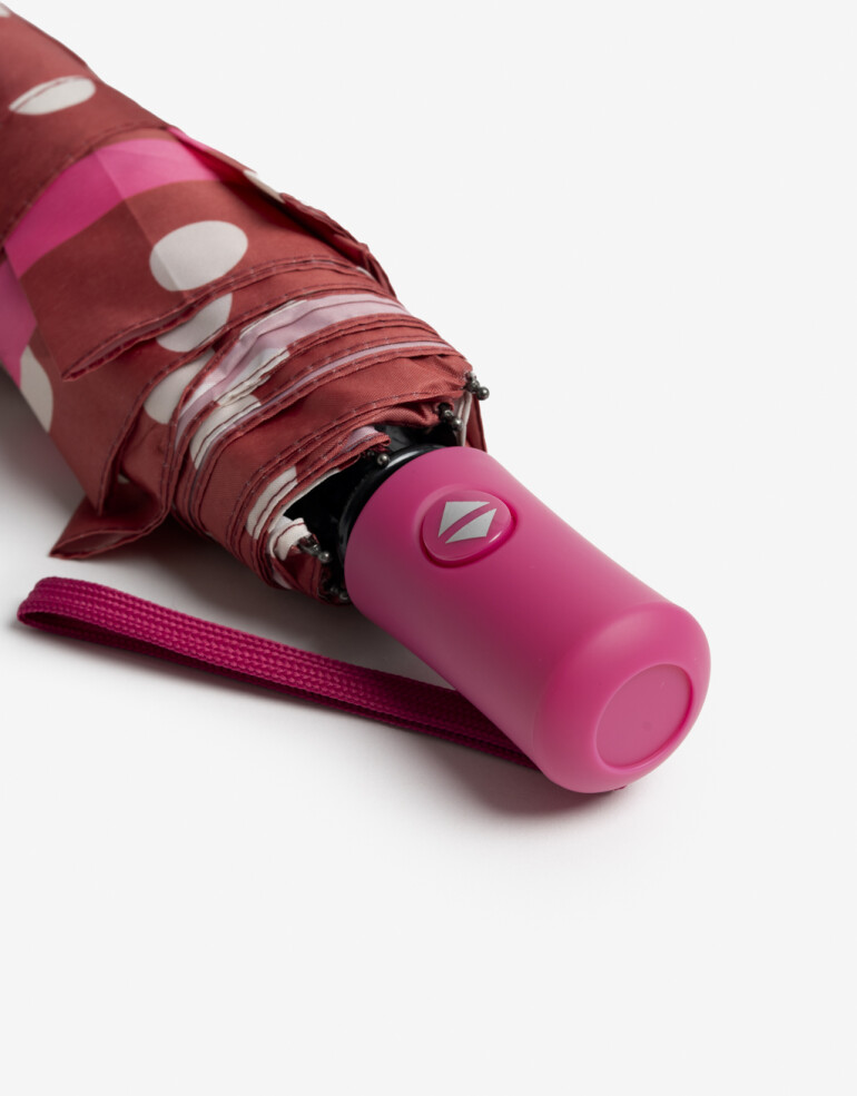 Paraguas Medianos Estampado Paraguas Mini Automatico, Lunares. - Estampado Lunares