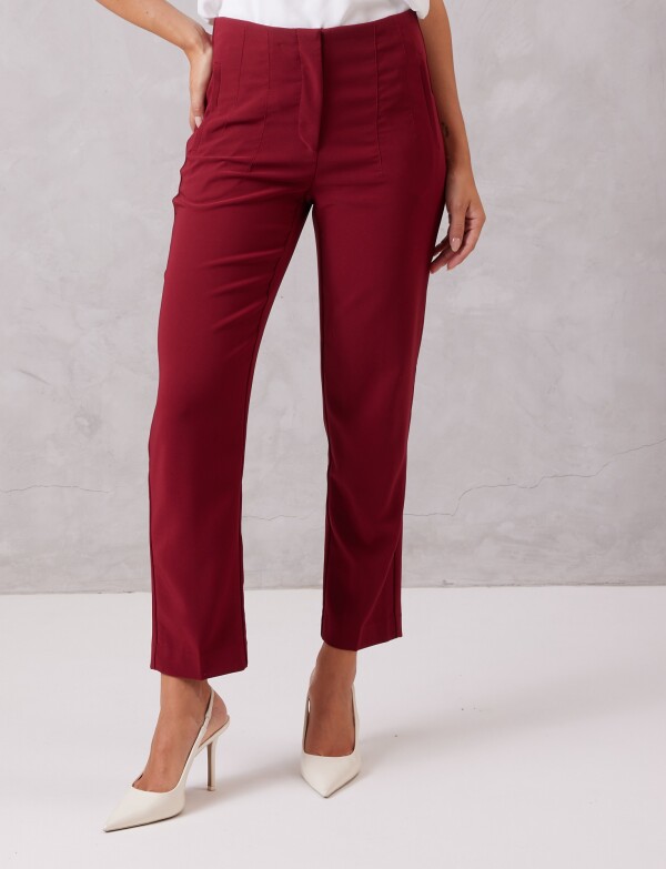 Pantalon Sastrero Slim BORDEAUX